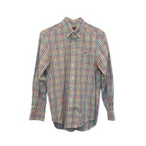 Vineyard Vines by Shep & Ian Men's Small Slim Fit Whale Shirt Button Down Pastel